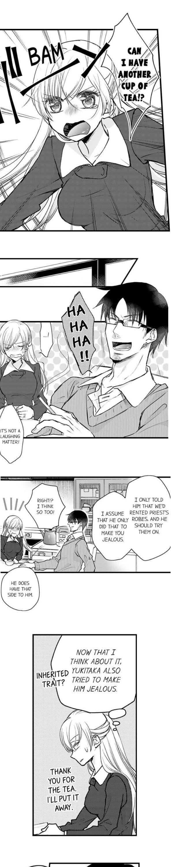 On a Lustful Night Mingling with a Priest Chapter 80 - Page 7