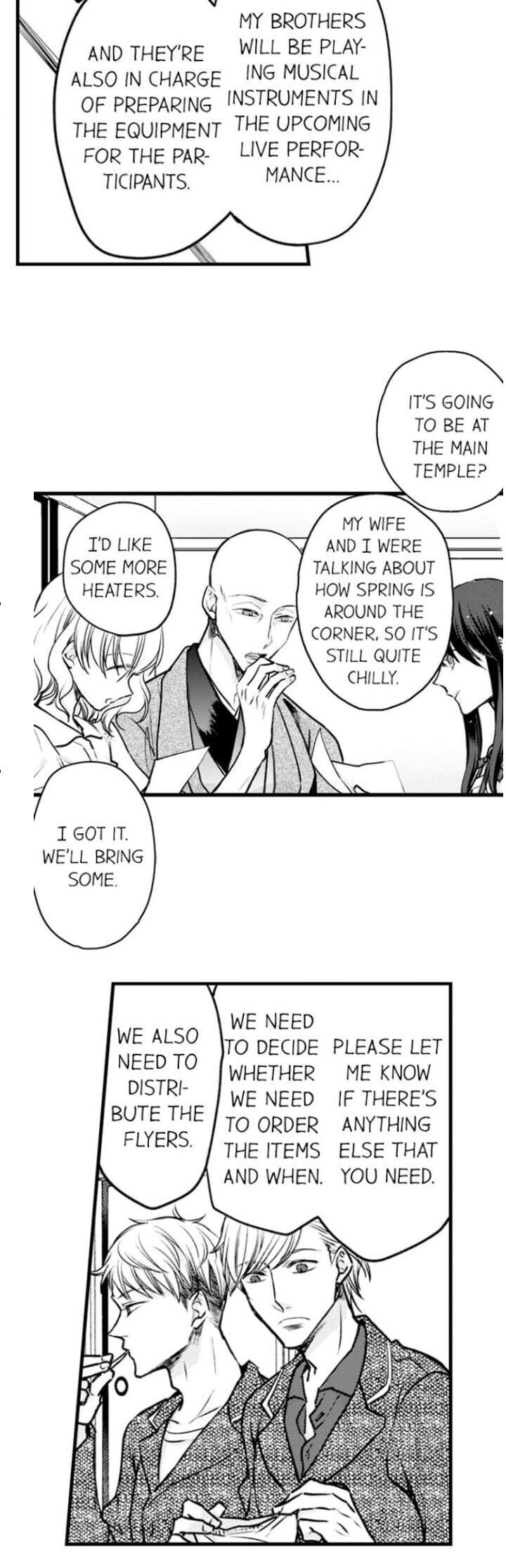 On a Lustful Night Mingling with a Priest Chapter 86 - Page 8