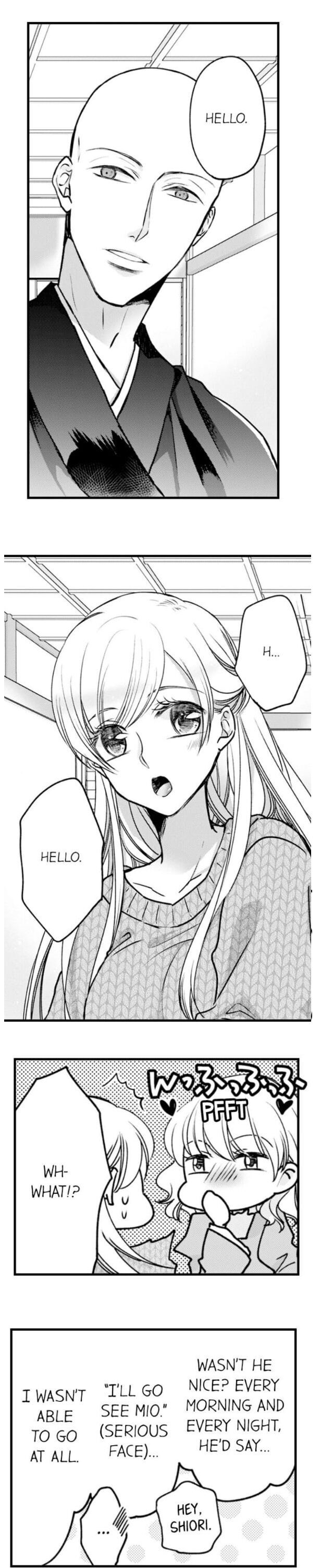 On a Lustful Night Mingling with a Priest Chapter 87 - Page 3