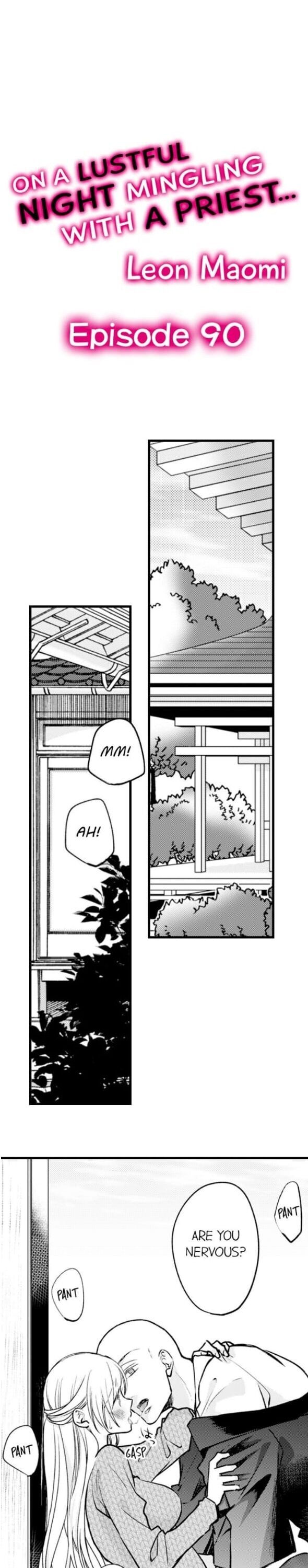 On a Lustful Night Mingling with a Priest Chapter 90 - Page 1