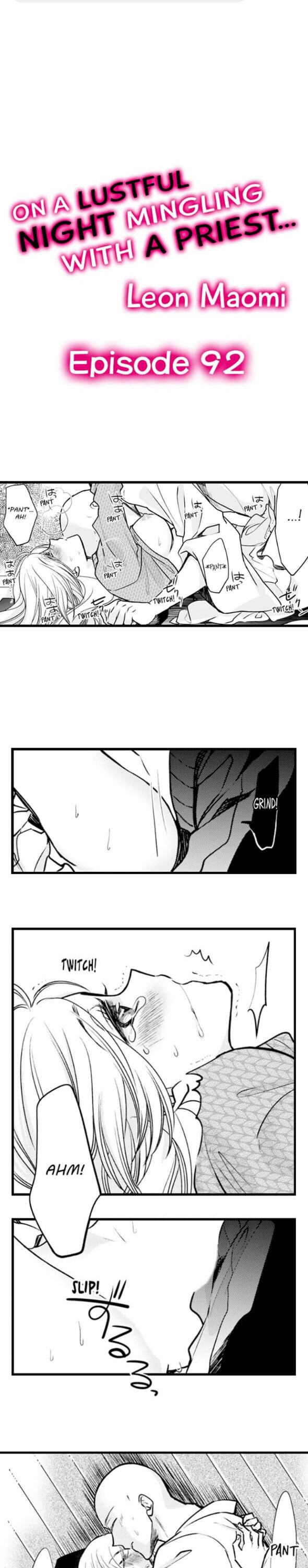 On a Lustful Night Mingling with a Priest Chapter 92 - Page 1