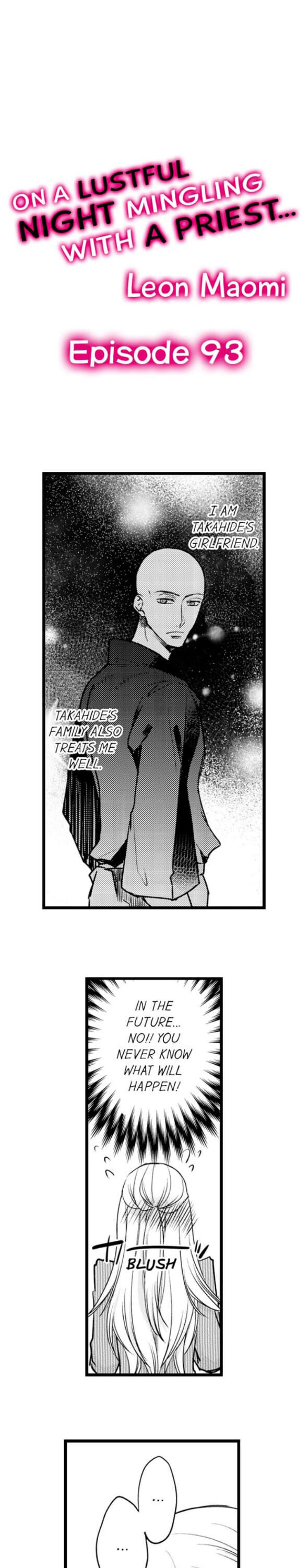 On a Lustful Night Mingling with a Priest Chapter 93 - Page 1
