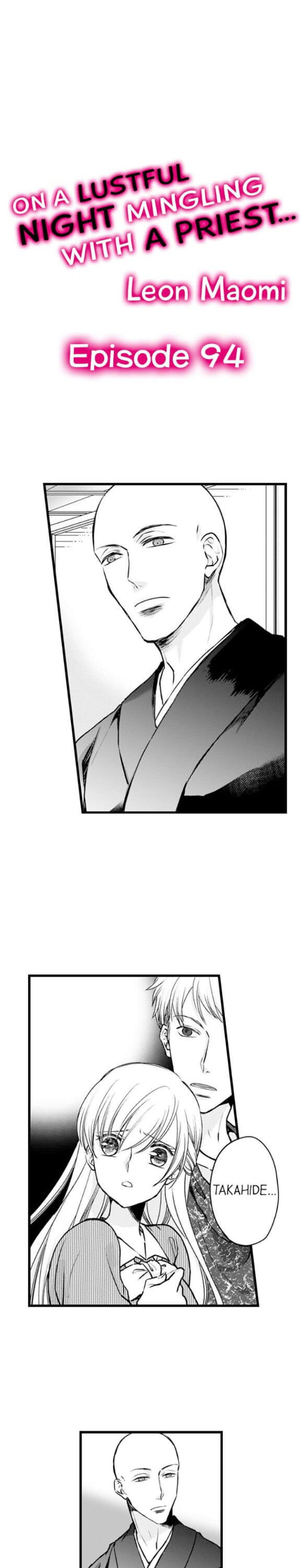 On a Lustful Night Mingling with a Priest Chapter 94 - Page 1