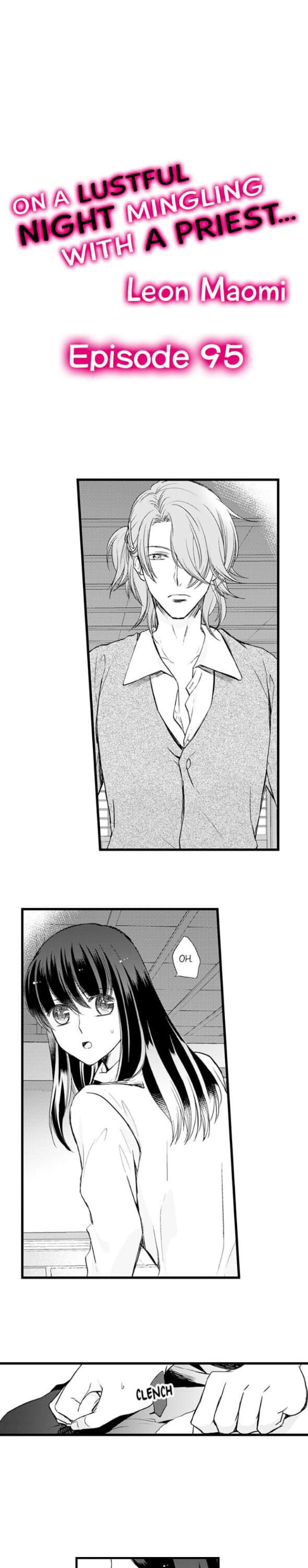 On a Lustful Night Mingling with a Priest Chapter 95 - Page 1
