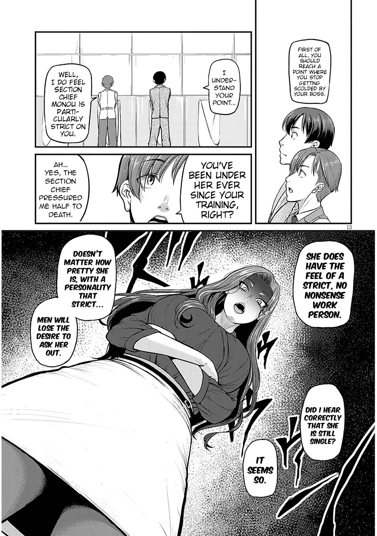 On My Way Home from Work, My Beautiful Single Boss Asked Me to Do Something for Her Chapter 1 - Page 13