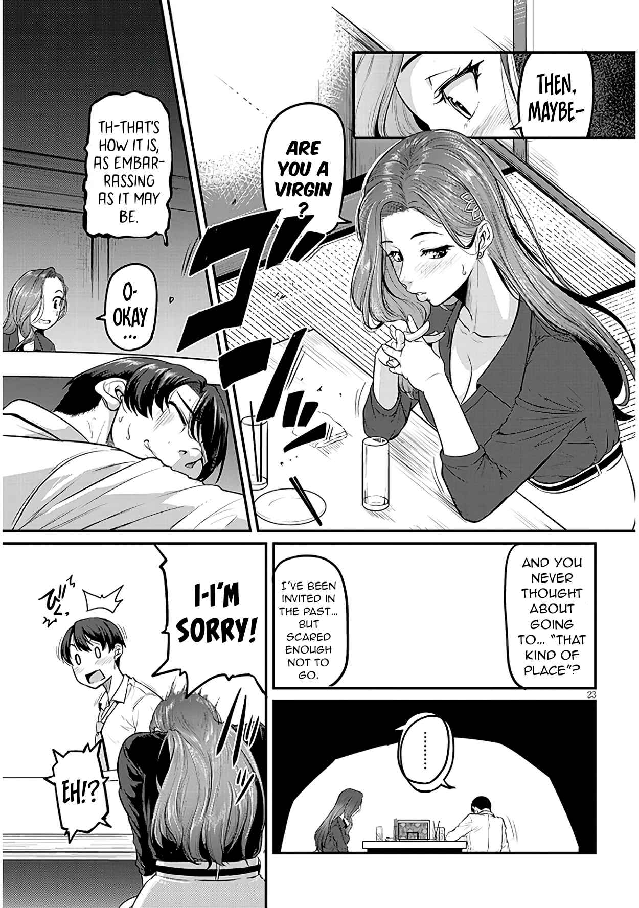 On My Way Home from Work, My Beautiful Single Boss Asked Me to Do Something for Her Chapter 1 - Page 23