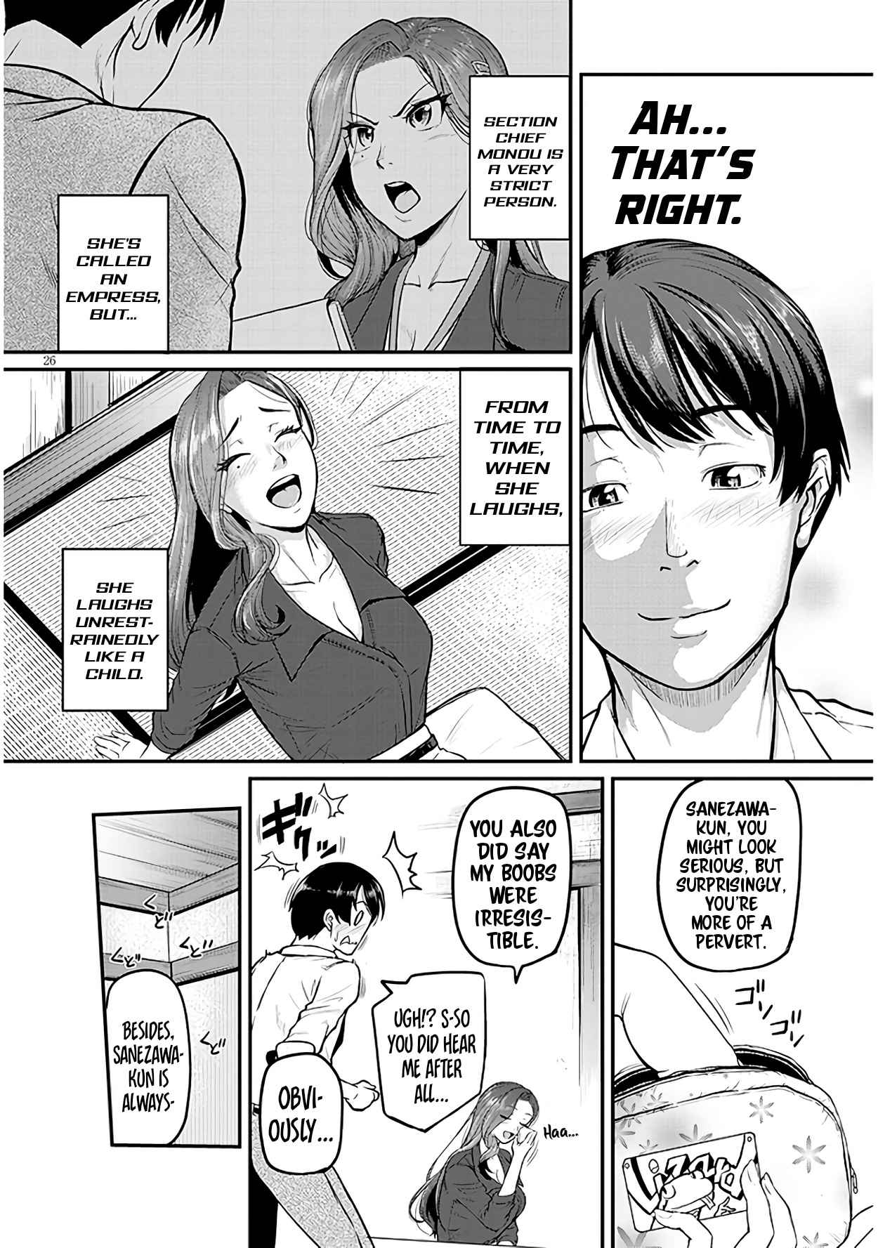 On My Way Home from Work, My Beautiful Single Boss Asked Me to Do Something for Her Chapter 1 - Page 26