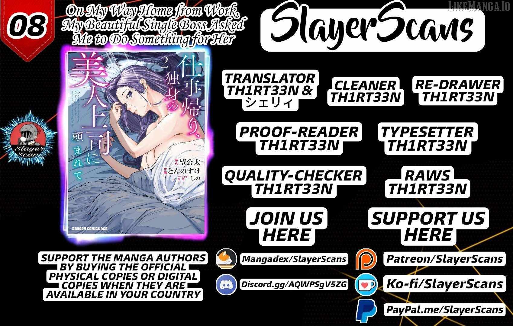 On My Way Home from Work, My Beautiful Single Boss Asked Me to Do Something for Her Chapter 8 - Page 1