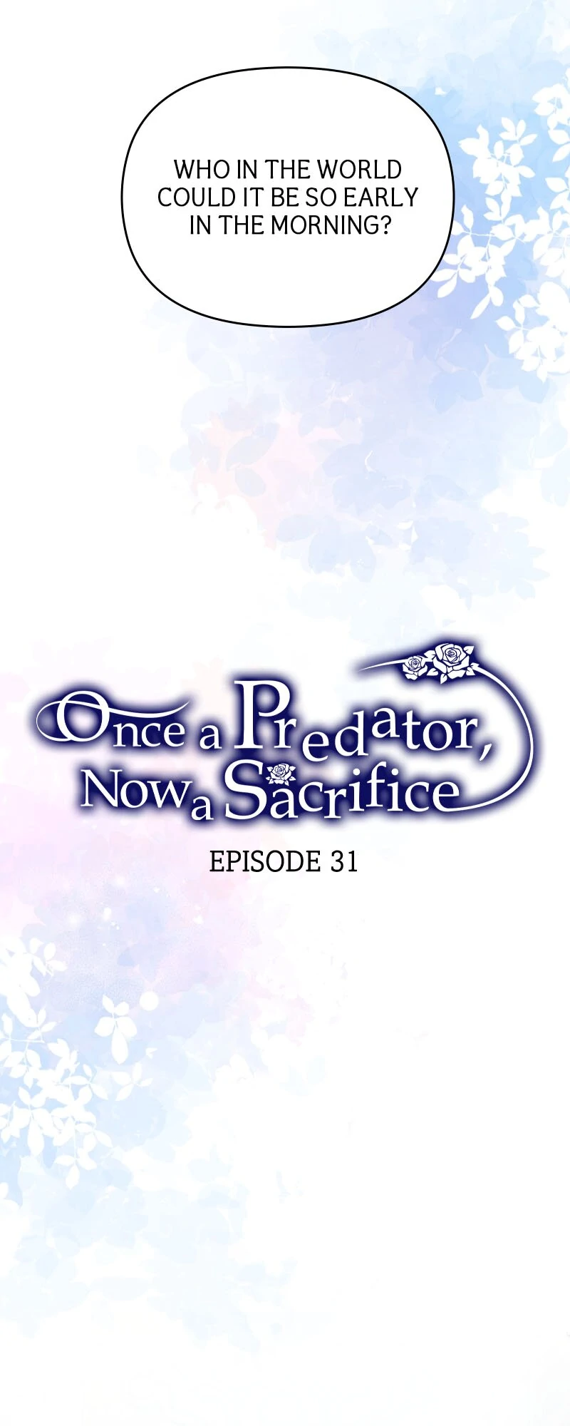 Once a Predator, Now a Sacrifice Chapter 31 - Page 6