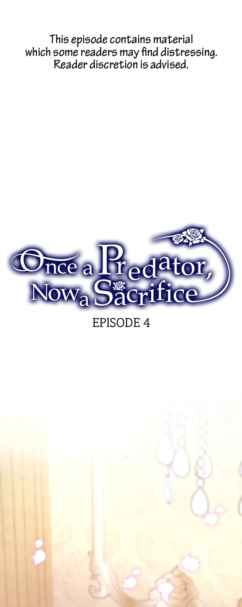 Once a Predator, Now a Sacrifice Chapter 4 - Page 0