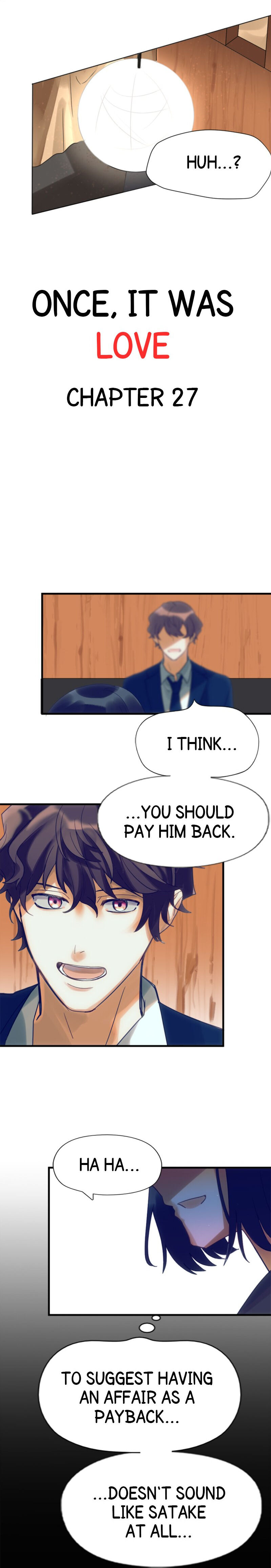 Once, It Was Love Chapter 27 - Page 2