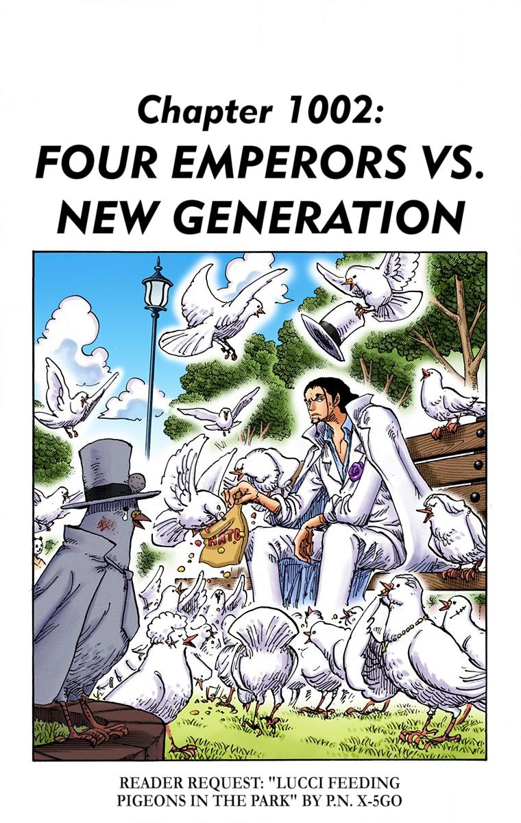 One Piece Chapter 1002 - Page 1