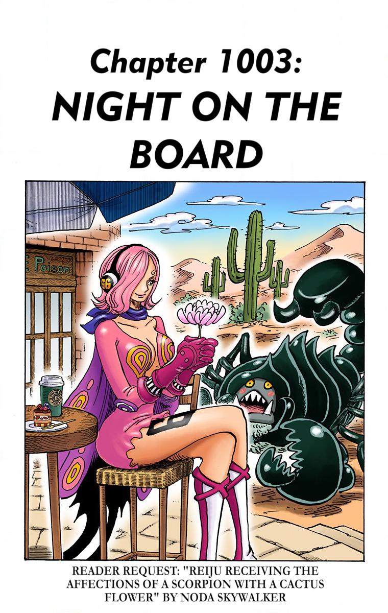 One Piece Chapter 1003 - Page 1