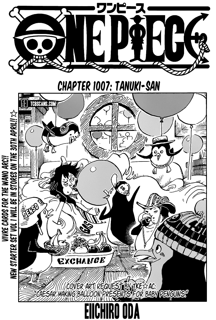 One Piece Chapter 1007 - Page 1