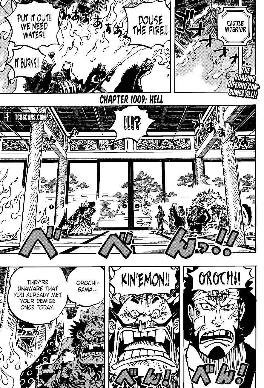 One Piece Chapter 1009 - Page 3