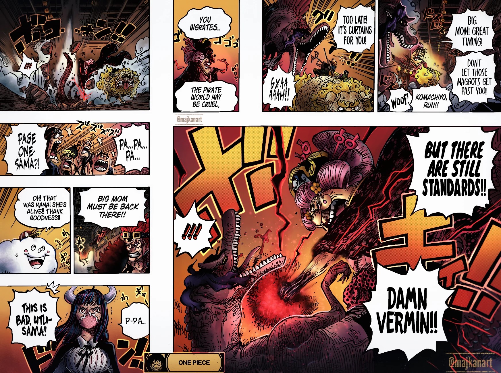 One Piece Chapter 1011 - Page 22