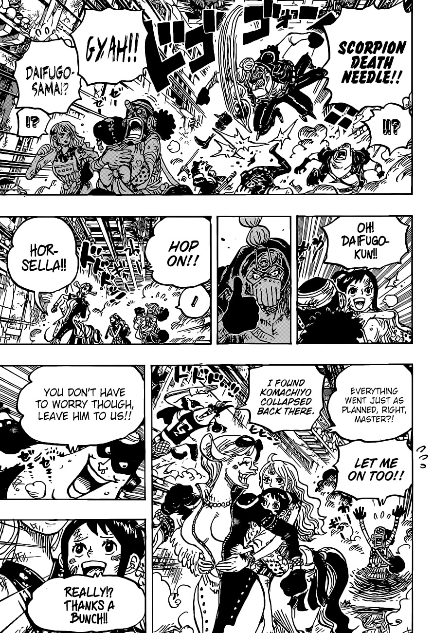 One Piece Chapter 1018 - Page 4