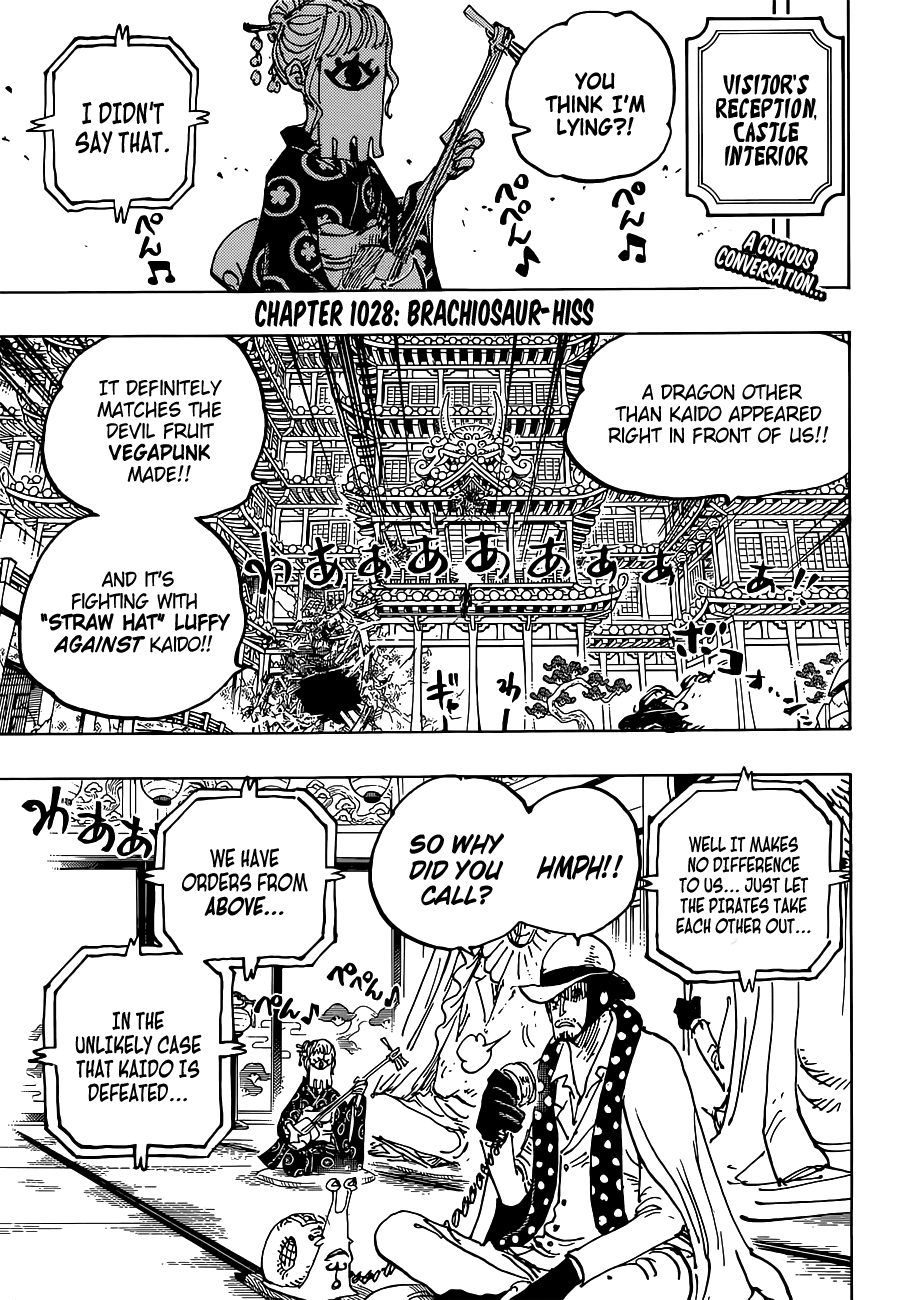 One Piece Chapter 1028 - Page 4