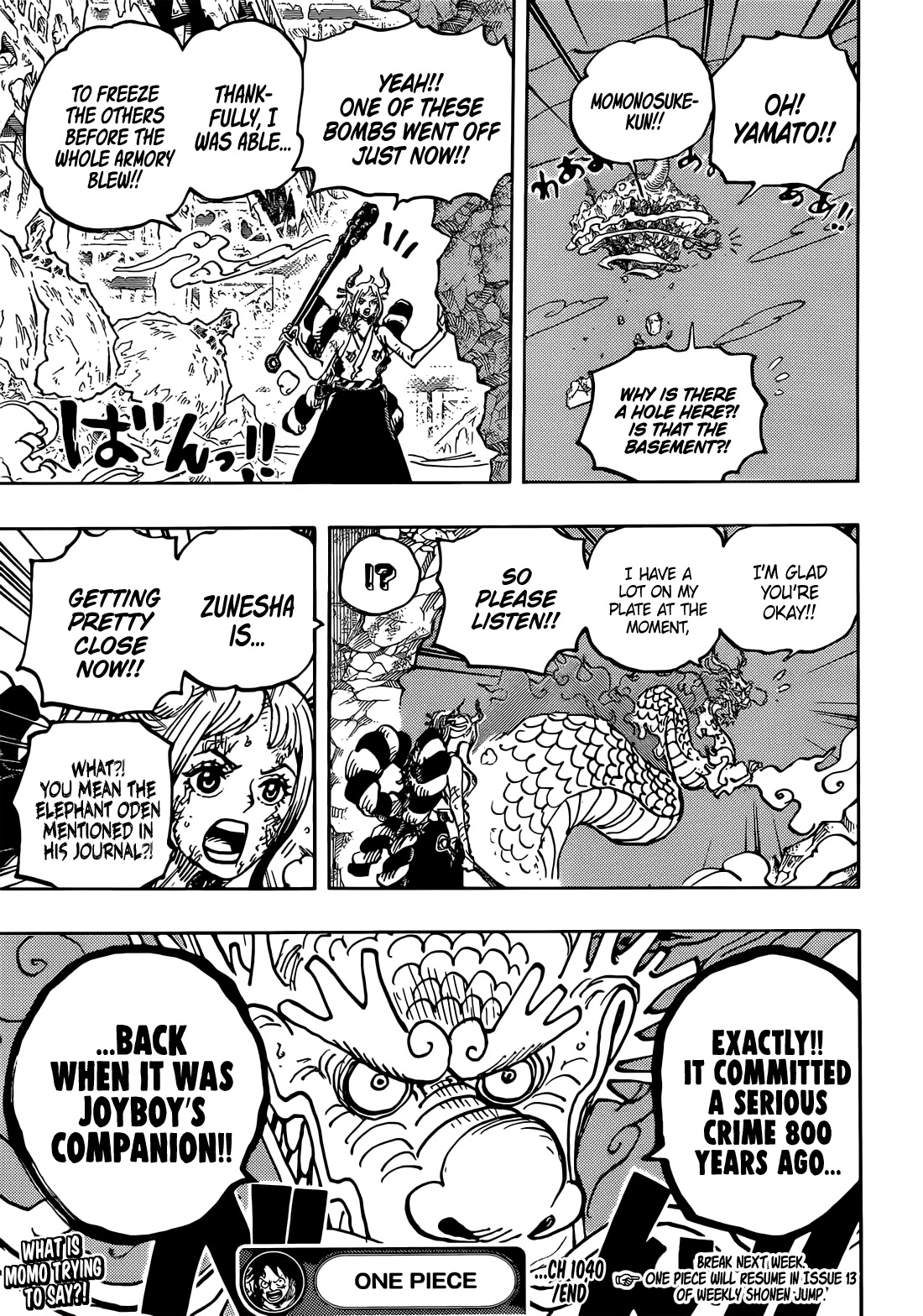 One Piece Chapter 1040 - Page 13