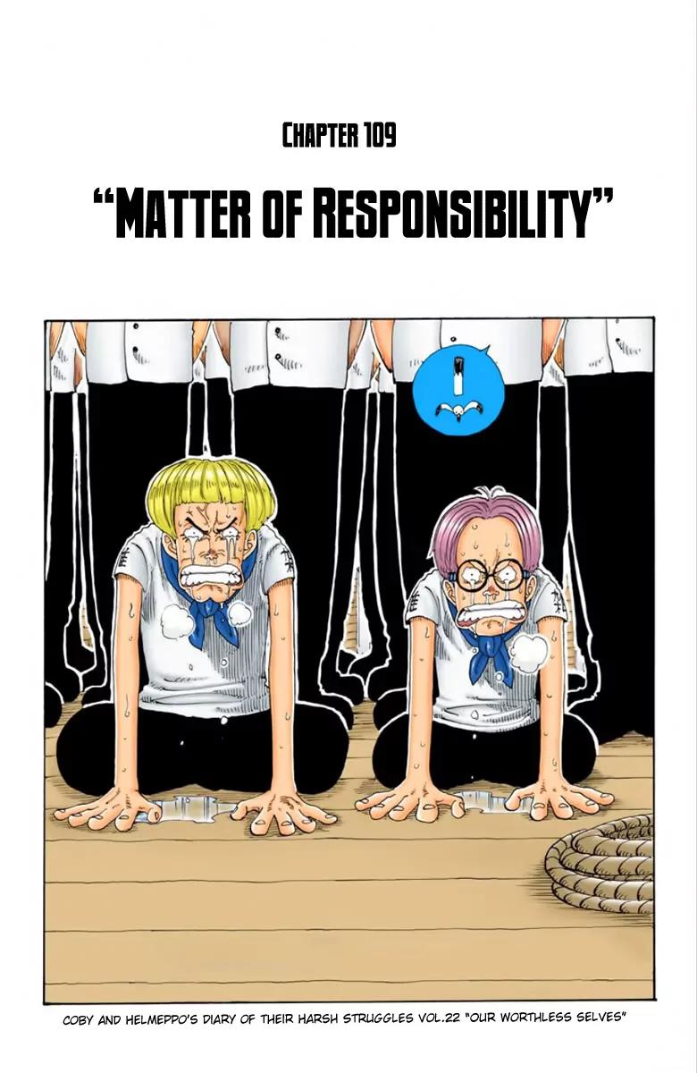 One Piece Chapter 109 - Page 1