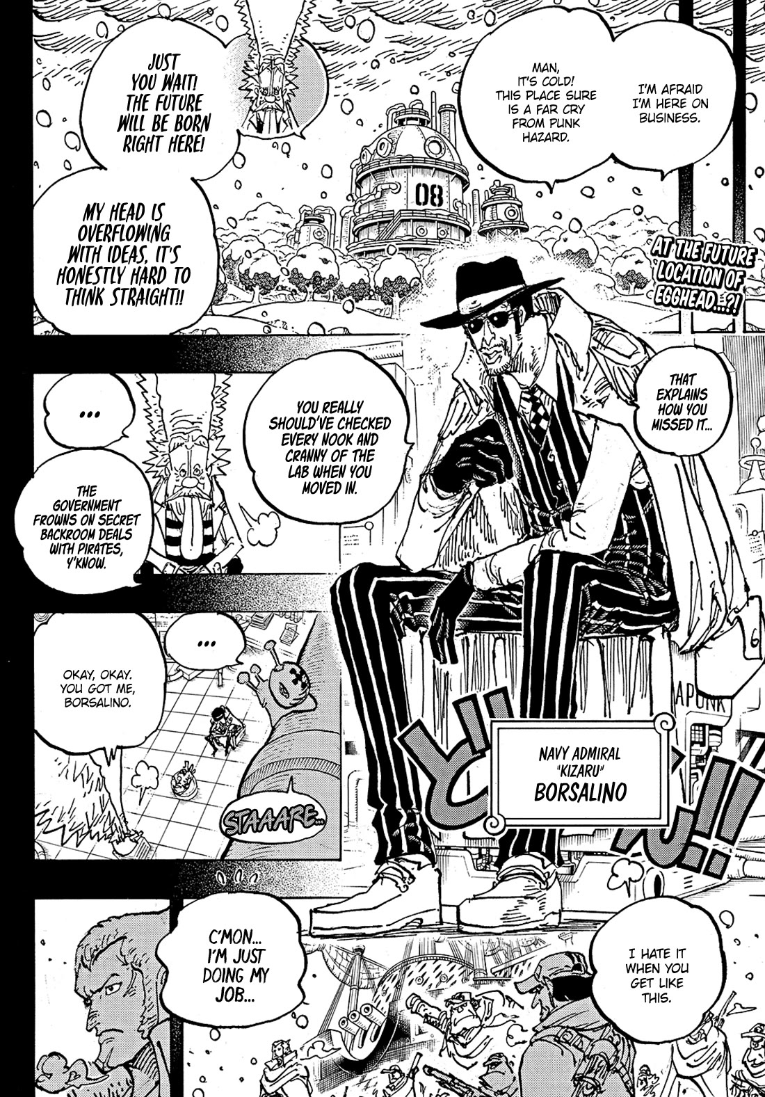 One Piece Chapter 1100 - Page 3