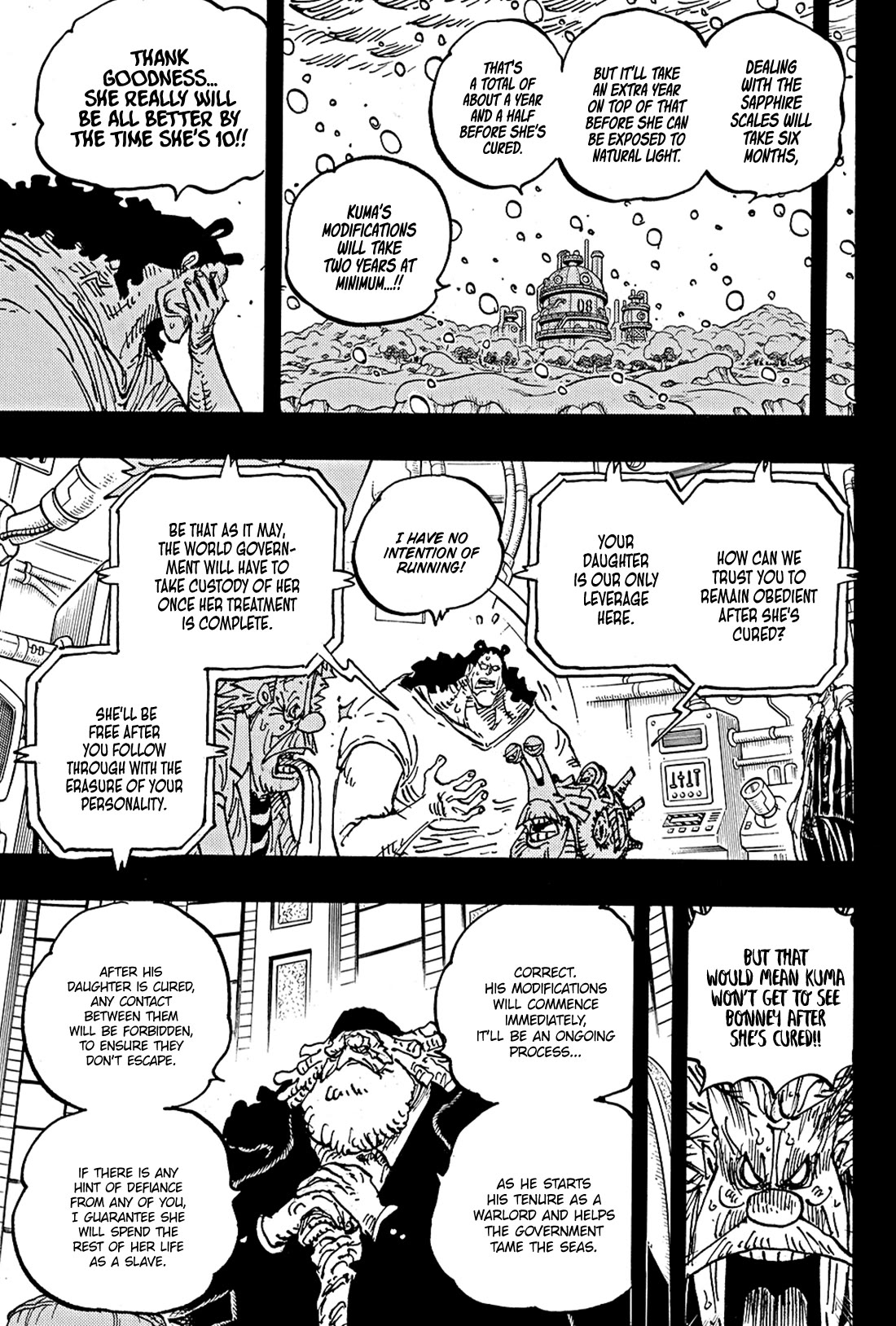 One Piece Chapter 1100 - Page 8