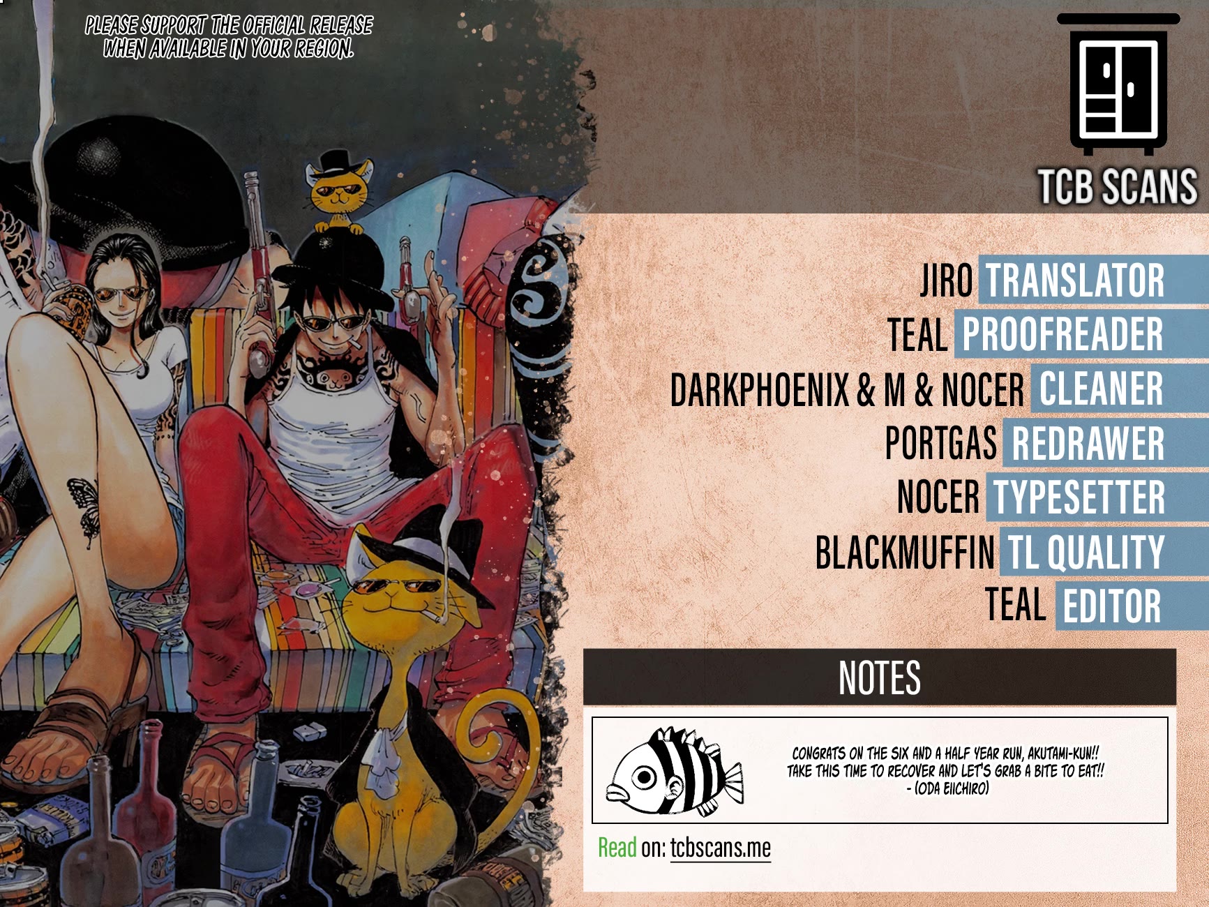 One Piece Chapter 1128 - Page 1