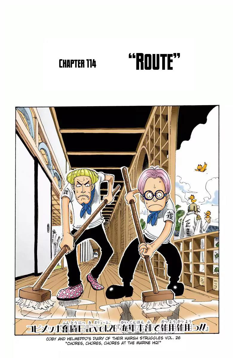 One Piece Chapter 114 - Page 1