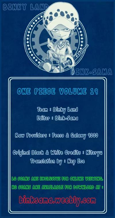 One Piece Chapter 167 - Page 1