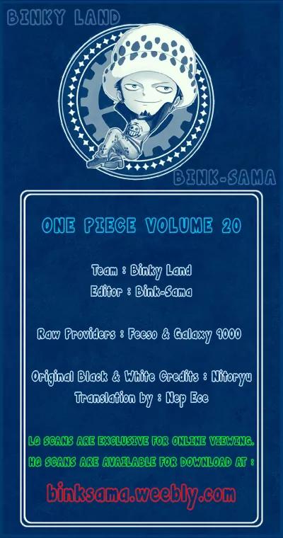 One Piece Chapter 178 - Page 1