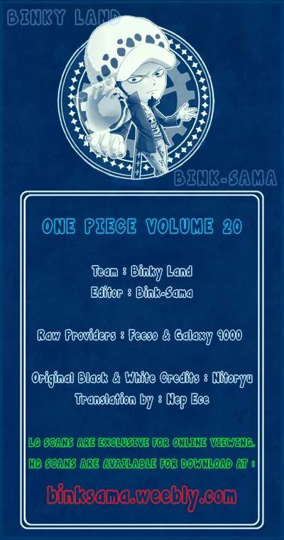 One Piece Chapter 179 - Page 1