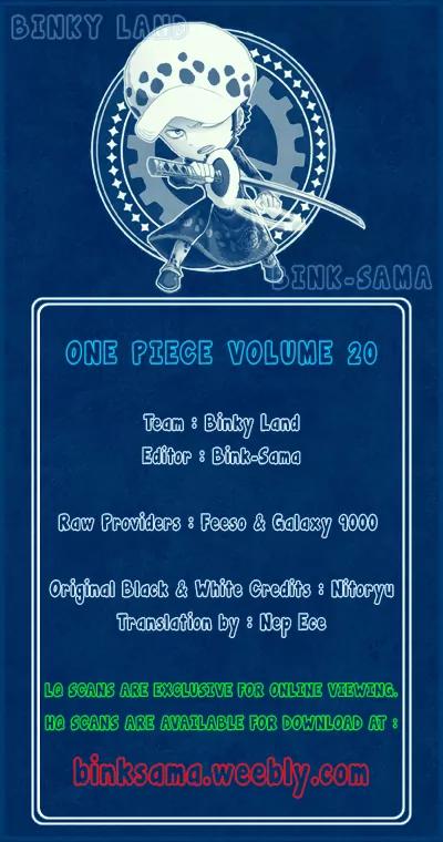 One Piece Chapter 180 - Page 1