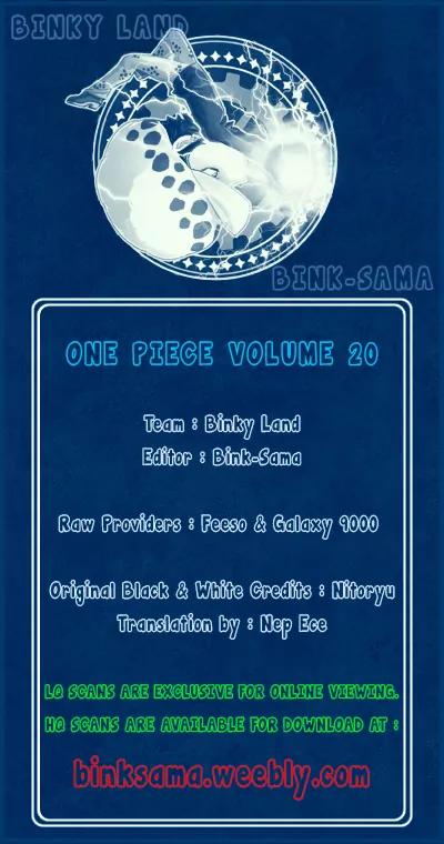 One Piece Chapter 182 - Page 1