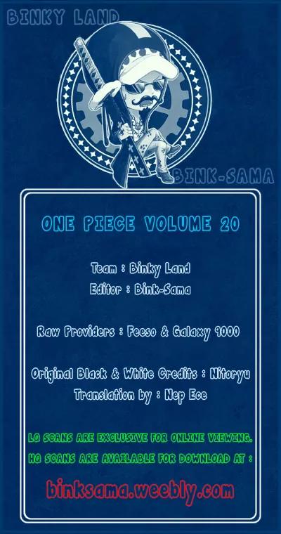 One Piece Chapter 184 - Page 1
