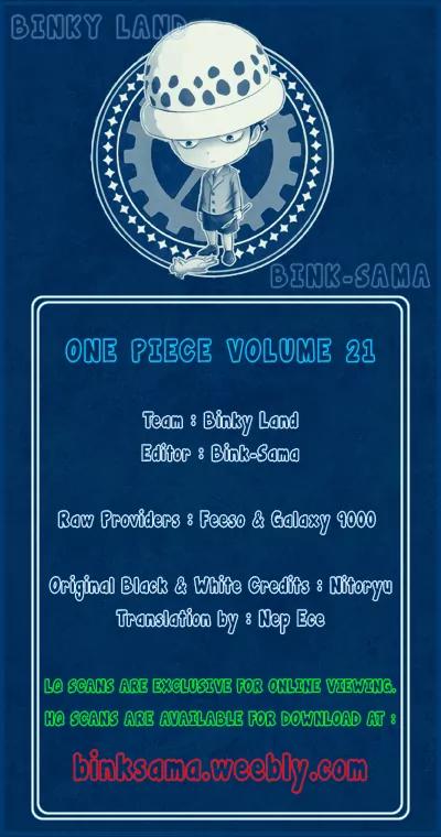 One Piece Chapter 187 - Page 1