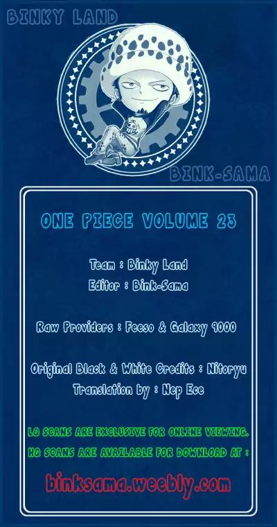 One Piece Chapter 207 - Page 1