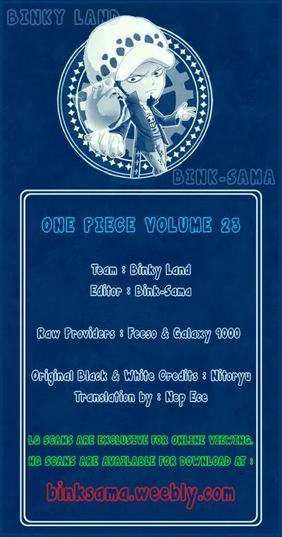One Piece Chapter 208 - Page 1