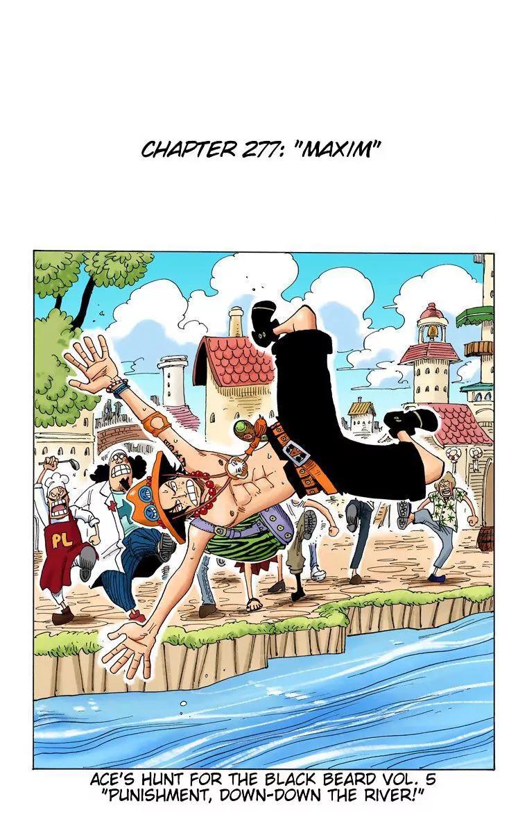 One Piece Chapter 277 - Page 1
