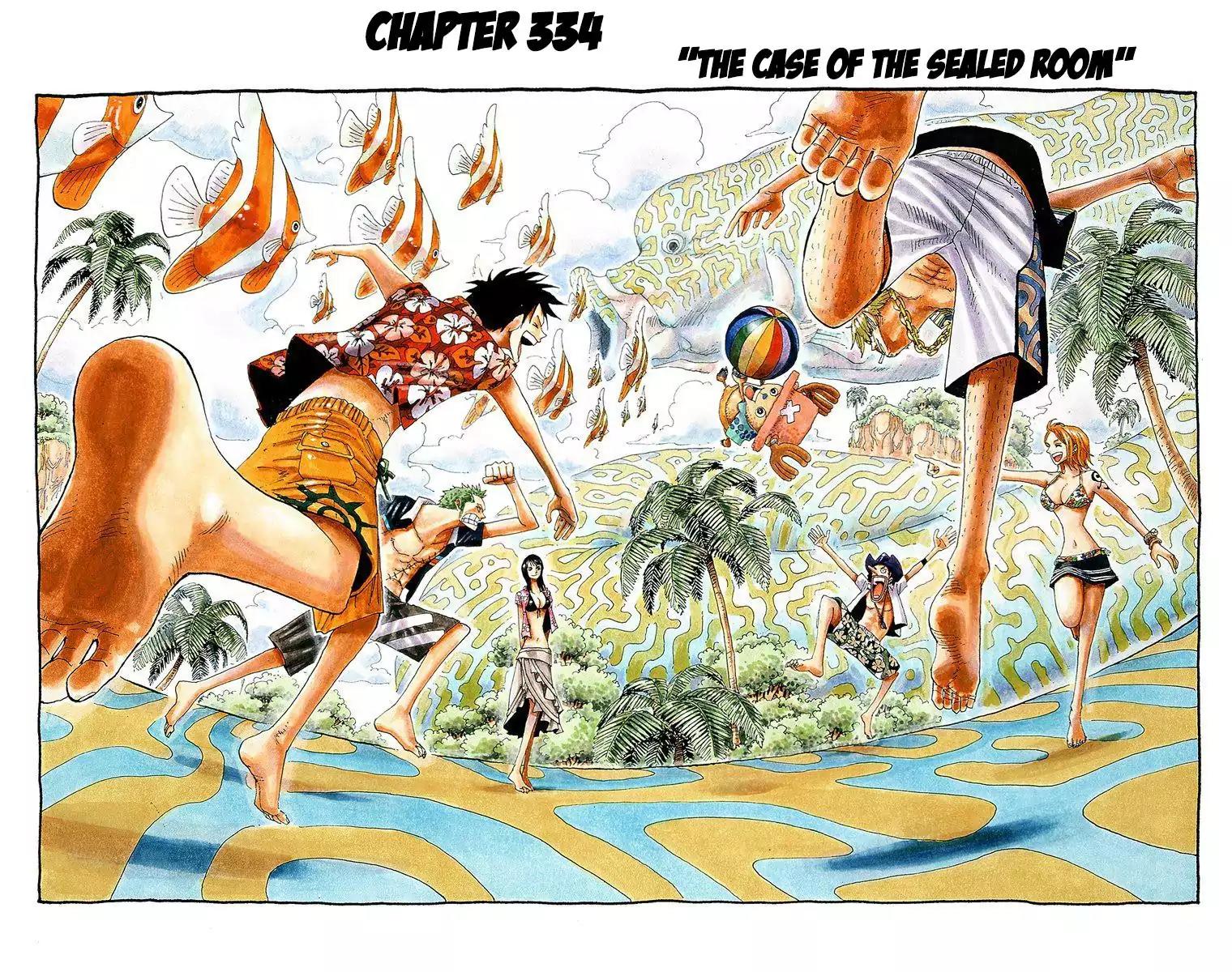 One Piece Chapter 334 - Page 2