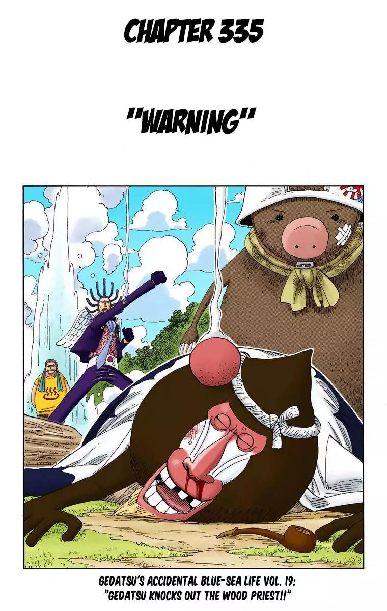 One Piece Chapter 335 - Page 2