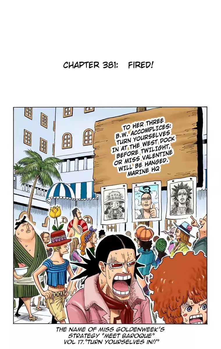 One Piece Chapter 381 - Page 1