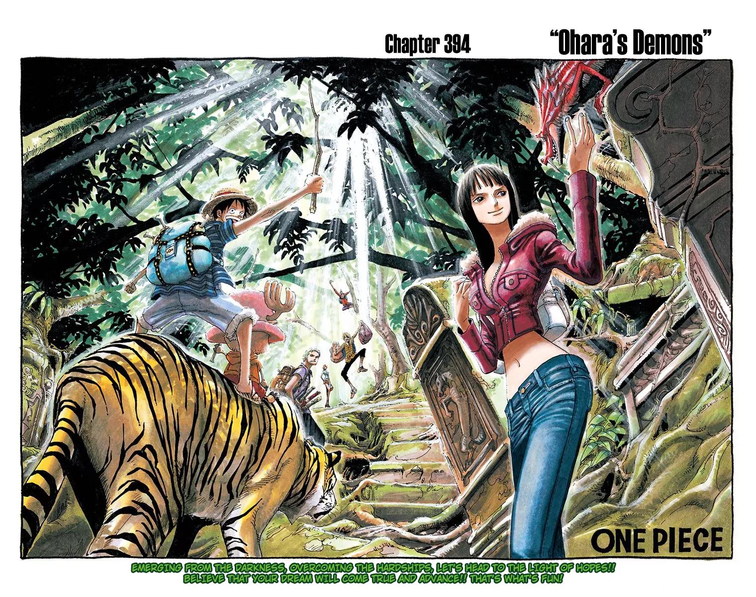 One Piece Chapter 394 - Page 2