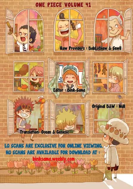 One Piece Chapter 398 - Page 1