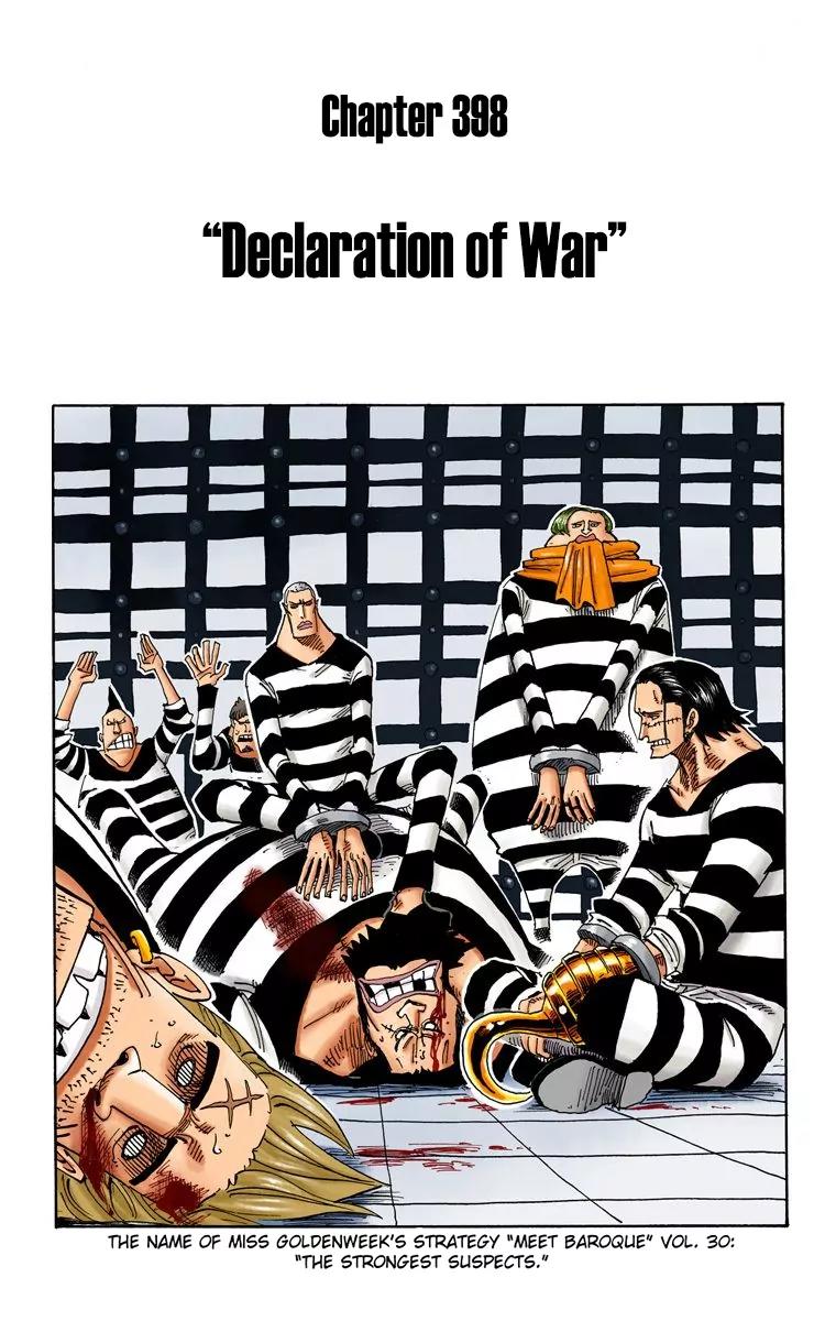 One Piece Chapter 398 - Page 2