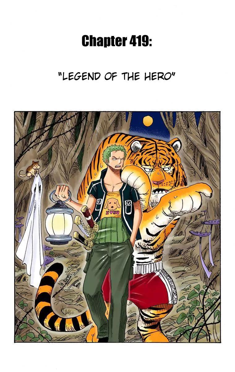 One Piece Chapter 419 - Page 1