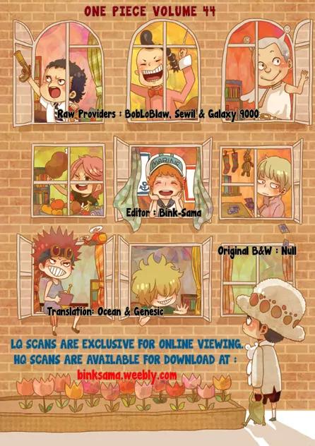 One Piece Chapter 420 - Page 1