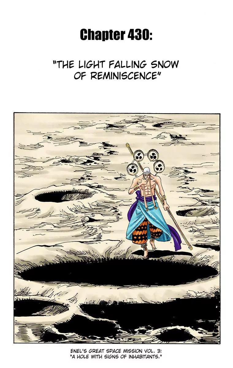 One Piece Chapter 430 - Page 1
