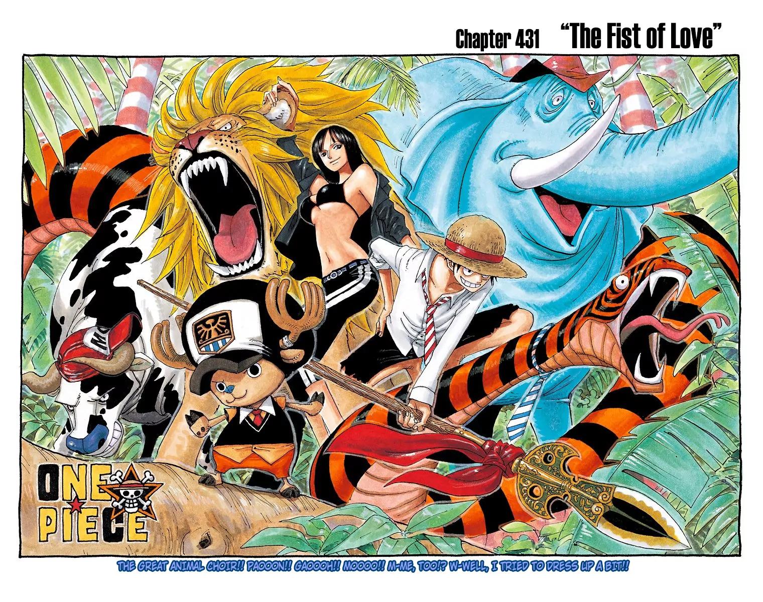 One Piece Chapter 431 - Page 3