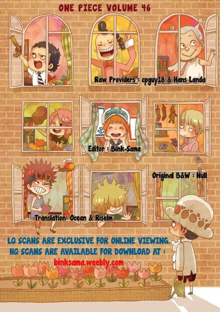 One Piece Chapter 441 - Page 1