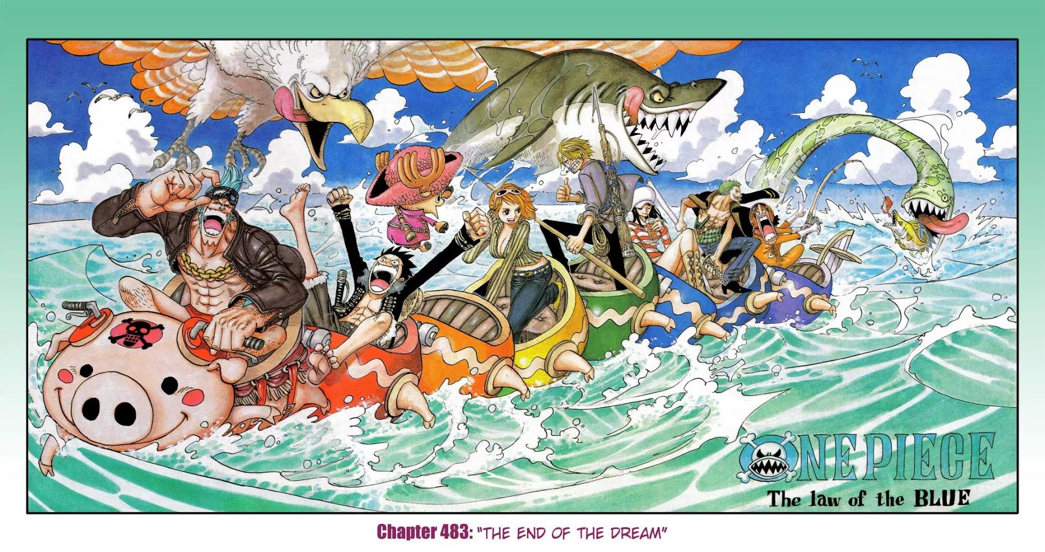 One Piece Chapter 483 - Page 1
